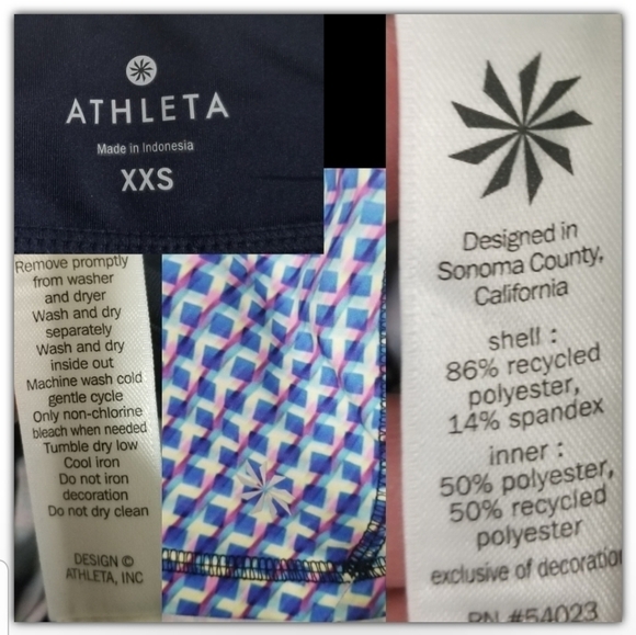 Athleta shorts side pockets and back - Picture 3 of 4